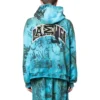 Skater-hettetrøje med lynlås, medium pasform “Blue Sky” 744457TOVA84900