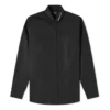 Skjorte med logo i kraven, lange ærmer og knapper “Black” 671586TYB181000