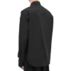 Skjorte med logo i kraven, lange ærmer og knapper “Black” 671586TYB181000
