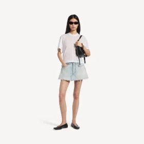 Skort til kvinder i lyseblå