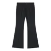 Skræddersyede bukser med udvidet ben i regular fit “Black” 704709TLT171000