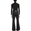 Skræddersyede bukser med udvidet ben i regular fit “Black” 704709TLT171000