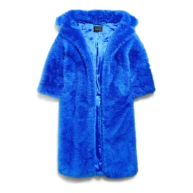 Skulderfri frakke “Royal Blue” 794648TPQ234210