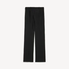 Slim fit-bukser til kvinder i sort