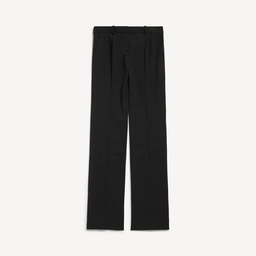 Slim fit-bukser til kvinder i sort Slim fit-bukser til kvinder i sort