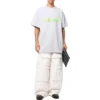 Slime Oversized T-shirt “Grågrøn” 676589TLVF11203