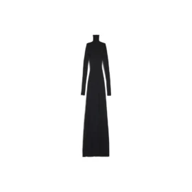Sømløs, flad kjole “Black” 788288T52131000