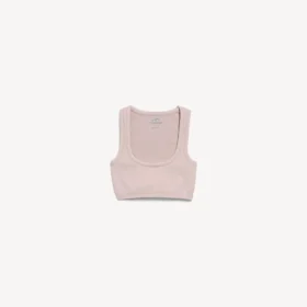 Sømløs techwear-bh til kvinder i nude