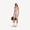 Sømløs techwear-bh til kvinder i nude