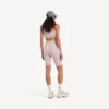 Sømløs techwear-bh til kvinder i nude
