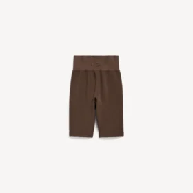 Sømløse techwear-cykelshorts til kvinder i farven moka