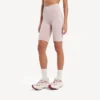 Sømløse techwear-cykelshorts til kvinder i nude