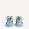 Runner-sneakers til mænd i grå/grøn/blå Runner-sneakers til mænd i grå/grøn/blå