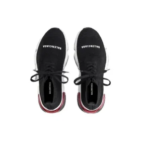 Speed 1.0 Sneakers “Sort, hvid med gennemsigtig sål, rød” 617217W05GG1014