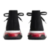 Speed 1.0 Sneakers “Sort, hvid med gennemsigtig sål, rød” 617217W05GG1014