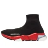 Speed 1.0 Sneakers “Sort, rød med gennemsigtig sål, hvid” 607544W05GH1038