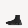 Speed 2.0-sneaker i genanvendt strik til mænd i sort Speed 2.0-sneaker i genanvendt strik til mænd i sort