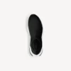 Speed 2.0-sneaker til kvinder i genanvendt strik med tofarvet sål i sort/hvid Speed 2.0-sneaker til kvinder i genanvendt strik med tofarvet sål i sort/hvid