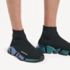 Speed 2.0-Sneaker til mænd i sort med iriserende effekt