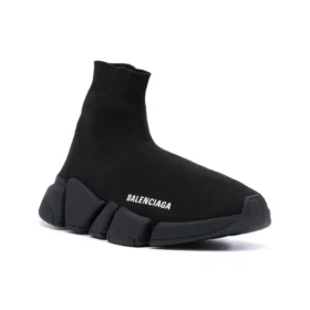 Speed 2.0 Sneakers “Sort skinnende strik med sort sål” 636833W2AF31000 Speed 2.0 Sneakers “Sort skinnende strik med sort sål” 636833W2AF31000