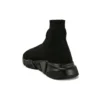Speed 2.0 Sneakers “Sort strik med rødt graffiti og sort sål” 645334W2DBY1016