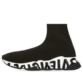 Speed Graffiti Sneakers “Black Knit Black Graffiti Sole Unit” 605942W2DB71015 Speed Graffiti Sneakers “Black Knit Black Graffiti Sole Unit” 605942W2DB71015