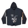 Speed Hunters Upside Down Hættetrøje Oversized “Black Faded” 698156TMVD11000