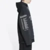 Speed Hunters Upside Down Hættetrøje Oversized “Black Faded” 698156TMVD11000