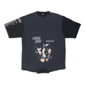 Speed Hunters Upside Down T-shirt, oversized “Black Faded” 698811TMVC90100