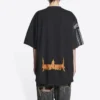 Speed Hunters Upside Down T-shirt, oversized “Black Faded” 698811TMVC90100