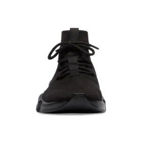 Speed Lace Up Sneakers “Sort genbrugsstrik og sort sål” 587289W2DB11013