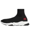 Speed Sneakers “Sort strik med rødt BB-logo” 514218W05G01000