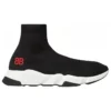Speed Sneakers “Sort strik med rødt BB-logo” 514218W05G01000