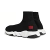 Speed Sneakers “Sort strik med rødt BB-logo” 514218W05G01000