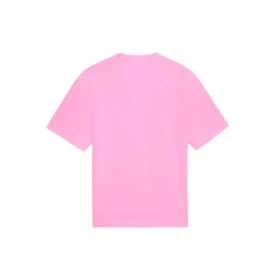 Sponsor-T-shirt med rund hals, lyserød/rød 612965TJVD95764