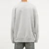 Sporty B Crest Logo-trøje med rund hals “Grey” 671125TLV601300