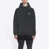Sporty B-hettetrøje, medium pasform, “Black” 600583TLVA11070