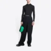 Sporty B Logo Band-Track-bukser med brede ben “Black” 675346TLVA11070