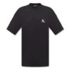 Sporty B Logo T-shirt, Boxy Fit “Black” 681045TLVN11070