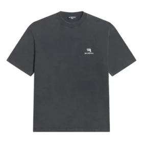 Sporty B medium pasform T-shirt “Washed Black” 612966TLV991070