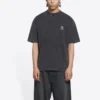 Sporty B medium pasform T-shirt “Washed Black” 612966TLV991070