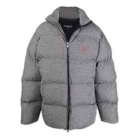 Sporty B-pufferjakke “Black White” 681440TLO361070
