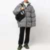 Sporty B-pufferjakke “Black White” 681440TLO361070