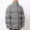 Sporty B-pufferjakke “Black White” 681440TLO361070