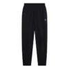 Sporty B Stretch-sweatbukser med knæudskæring “Black White” 675244TLVA11070