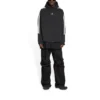Sporty B Striped Hættetrøje Oversized “Black White” 704023TMVG23869