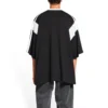 Sporty B T-shirt med løs pasform “Black White” 699182TMVC41070