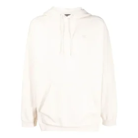 Sporty oversized hættetrøje med snøre “White” 600583TLVA19080