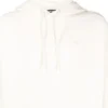 Sporty oversized hættetrøje med snøre “White” 600583TLVA19080