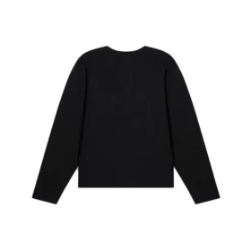 Sprog Striktrøje med rund hals “Black Multicolor” 646491T15952771